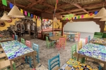 Le restaurant Erizo est divisé en 6 salles thématisées.