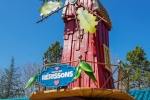 La nouvelle entrée de La Balade des Hérissons à Nigloland.