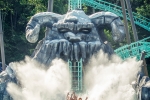 Le splash final de Krampus Expedition à Nigloland