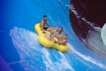 Le toboggan Matrix est sûrement le plus impressionnant de tous les toboggans de l’Aquascope.