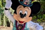 Rencontre avec les personnages Disney pendant le Festival Halloween Disney.