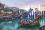 Un nouveau spectacle Libérez la Féerie de Noël au parc Disney Adventure World.