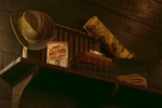 Le restaurant se trouve dans le bar de l’ancien spectacle Wild West Show.