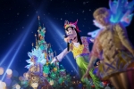 La saison de Noël à Disneyland Paris.