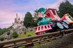 Casey Jr. Le Petit Train du Cirque au Parc Disneyland.