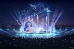 Le spectacle nocturne sera joué tous les soirs sur le lac d’Adventure Bay.