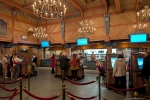 Les bornes de commandes du restaurant Nordic Crowns Tavern.