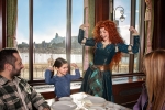 The Regal View Restaurant est un restaurant où les visiteurs peuvent rencontrer les princesses.
