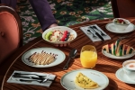 Le petit-déjeuner servi au Regal View Restaurant.