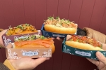 Les rolls briochés avec leur garniture savoureuse.