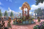 Concept art du char de Vaïana qui sera présenté dans la Cavalcade des Princesses Disney en juillet 2026.