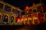 La Frairie de la Toussaint c’est aussi un spectacle de mapping vidéo dans la cour du Château.