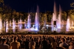 Voici la vue de l’Espace Émotion du spectacle nocturne Les Noces de Feu.