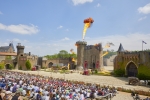 Le spectacle Le Secret de la Lance au Puy du Fou.