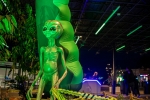 Les décorations de Futuroween.