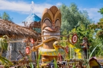La zone Exotic Island ouverte en 2022 accueille Mahuka en 2024.