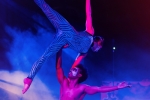 Le cirque Freaky Circus pendant Halloween à Walibi Rhône-Alpes.