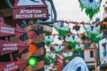 Repérez les feux tricolores pour déterminer les zones de peur du Parc Astérix.