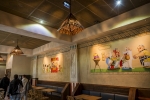 Le restaurant propose des menus aux saveurs orientales dont le burger-merguez.