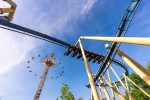 OzIris et La Tour de Numérobis au Parc Astérix.