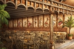 Salle du Restaurant des Marchands.