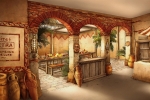 Salle du Restaurant des Marchands.