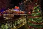L’attraction Melody Road est mise en lumière durant Walibi Winter.