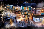 Le quartier FarWest devient Twinkle Town, un village illuminé de toute part.