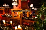 Le restaurant Pizza Solo se transforme en chalet montagnard pendant Walibi Winter.