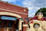 La zone Mexique est également joliement décorée pour Halloween.