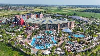 Le parc aquatique Rulantica est l’un des plus grands en Europe avec plus de 50 attractions et toboggans.
