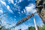 La montagne russe Blue Fire à Europa-Park.
